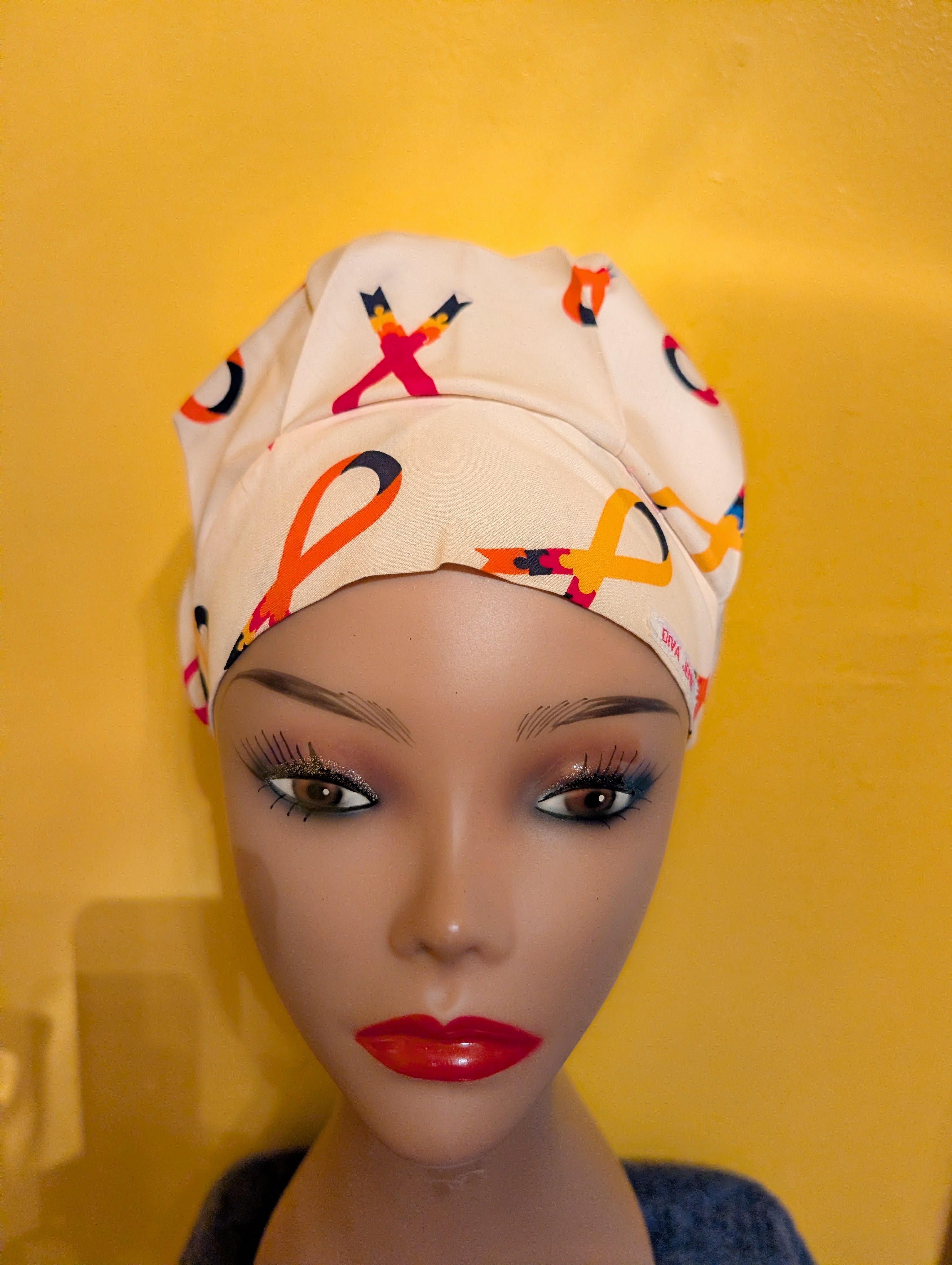 Ribbon Satin Lined Bouffant Style Hat