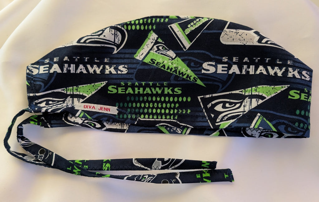 Seattle Seahawks Tie in the Back Hat