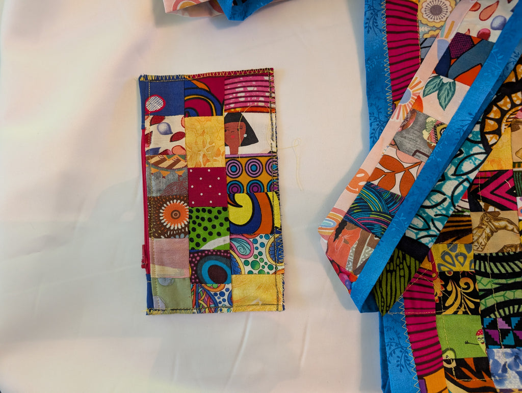 Multicolored Scrap bag