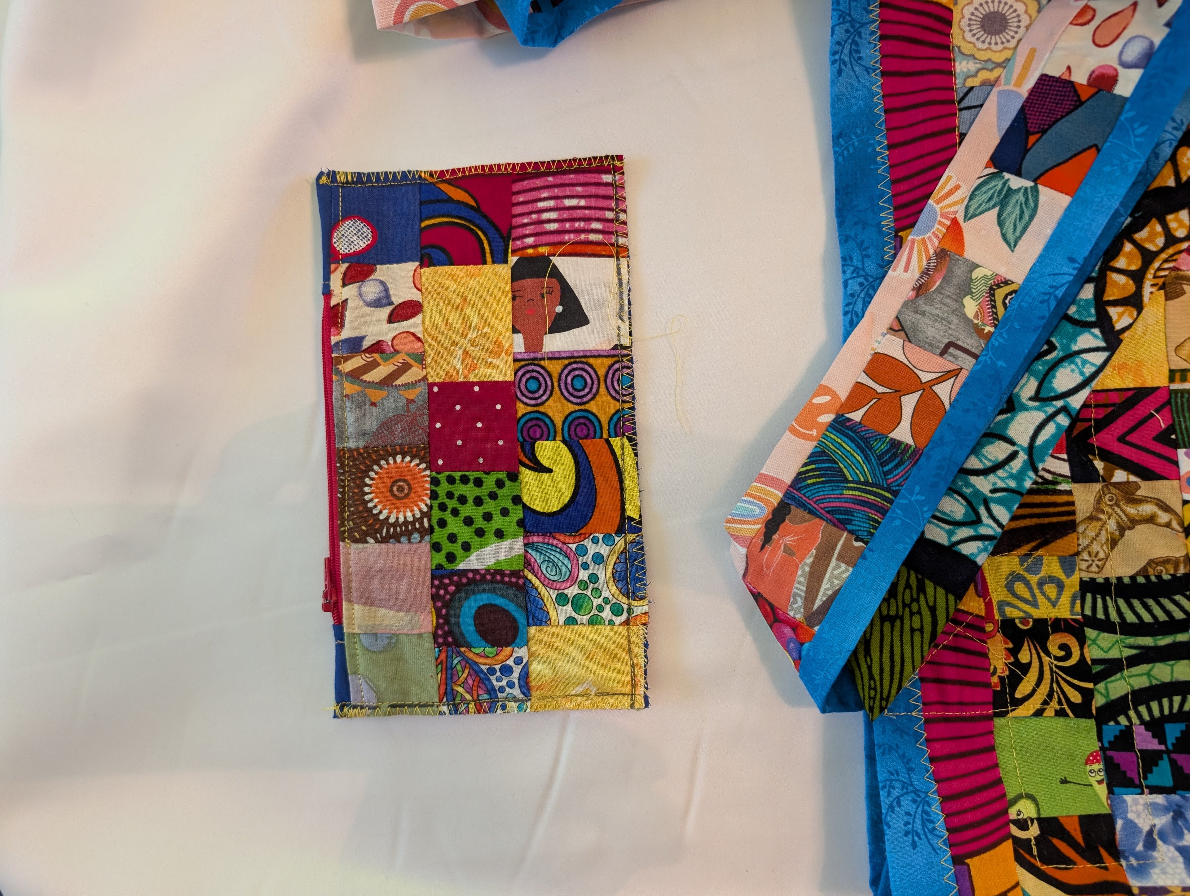 Multicolored Scrap bag