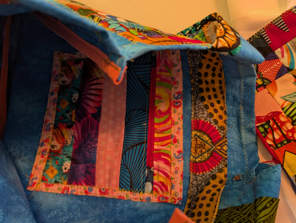 Multicolored Scrap bag