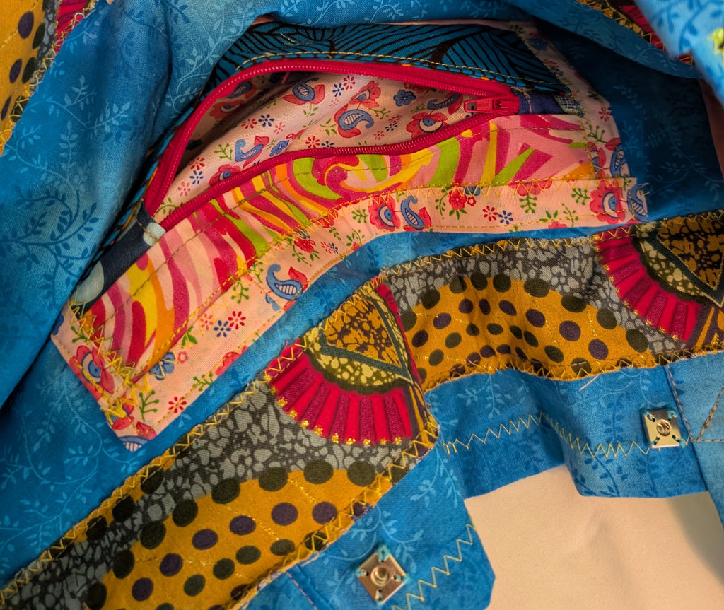 Multicolored Scrap bag