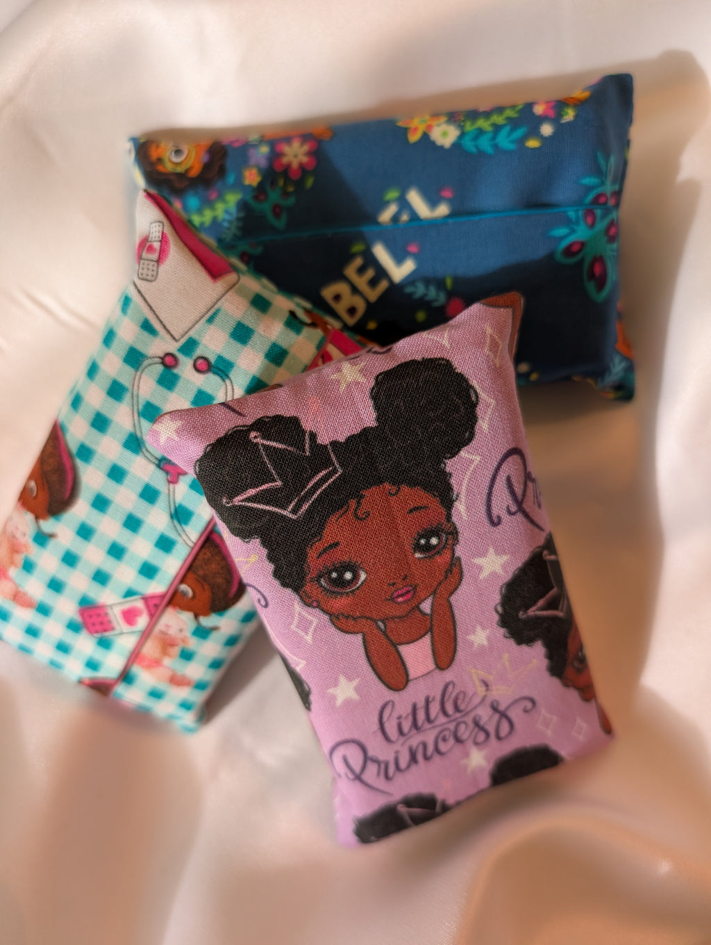 African American Mirabel, Dr. Mc Stuffins,  Little Princes Themed Tissue Holders