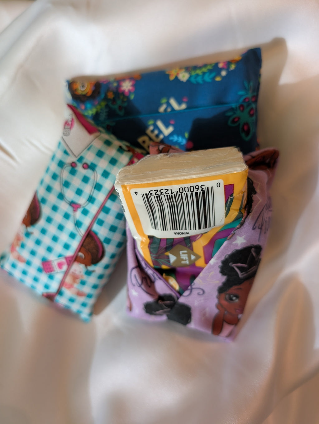 African American Mirabel, Dr. Mc Stuffins,  Little Princes Themed Tissue Holders