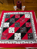 NFL/COLLEGE QUILT - CUSTOM MADE *CAN MAKE IN MOST TEAMS THAT HAS FABRIC