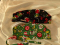 Green/Black Set of two Grinch Christmas Tie in the Back Hat