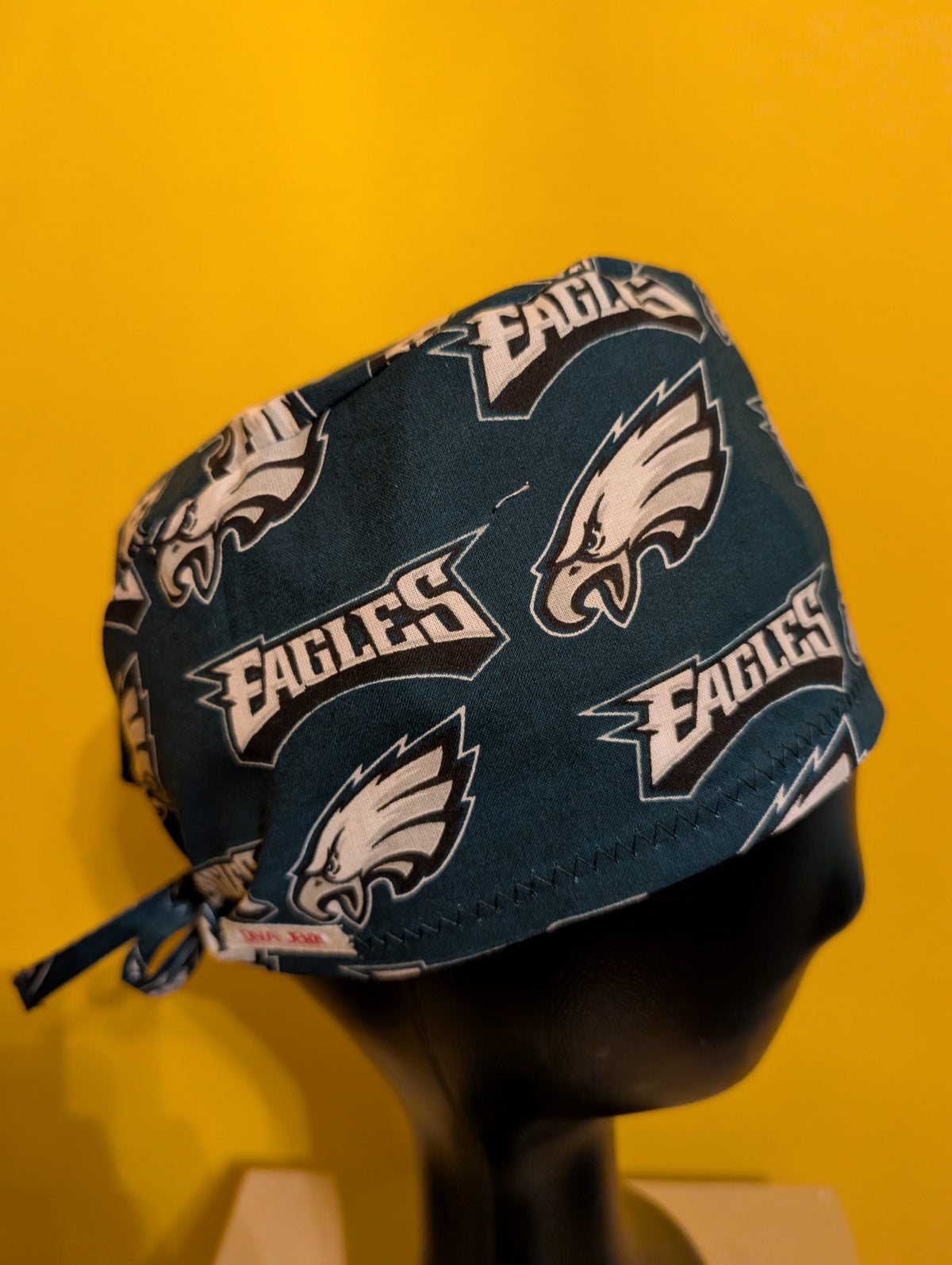 Green Philadelphia Eagles Tie in the back Hat